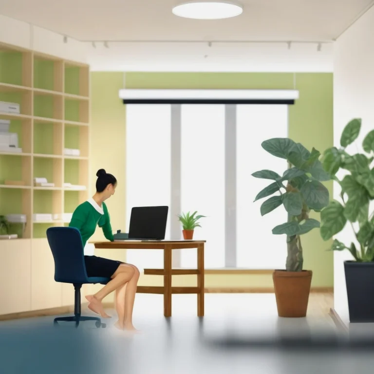 パーソナルコーチング中の集中学習シーン